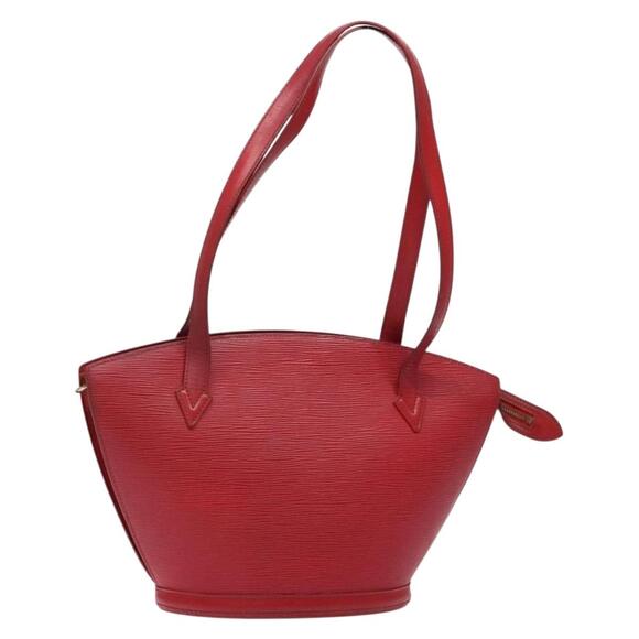 LOUIS VUITTON Epi Saint Jacques Poignees Long Hand Bag Red M52337 - Picture 1 of 13